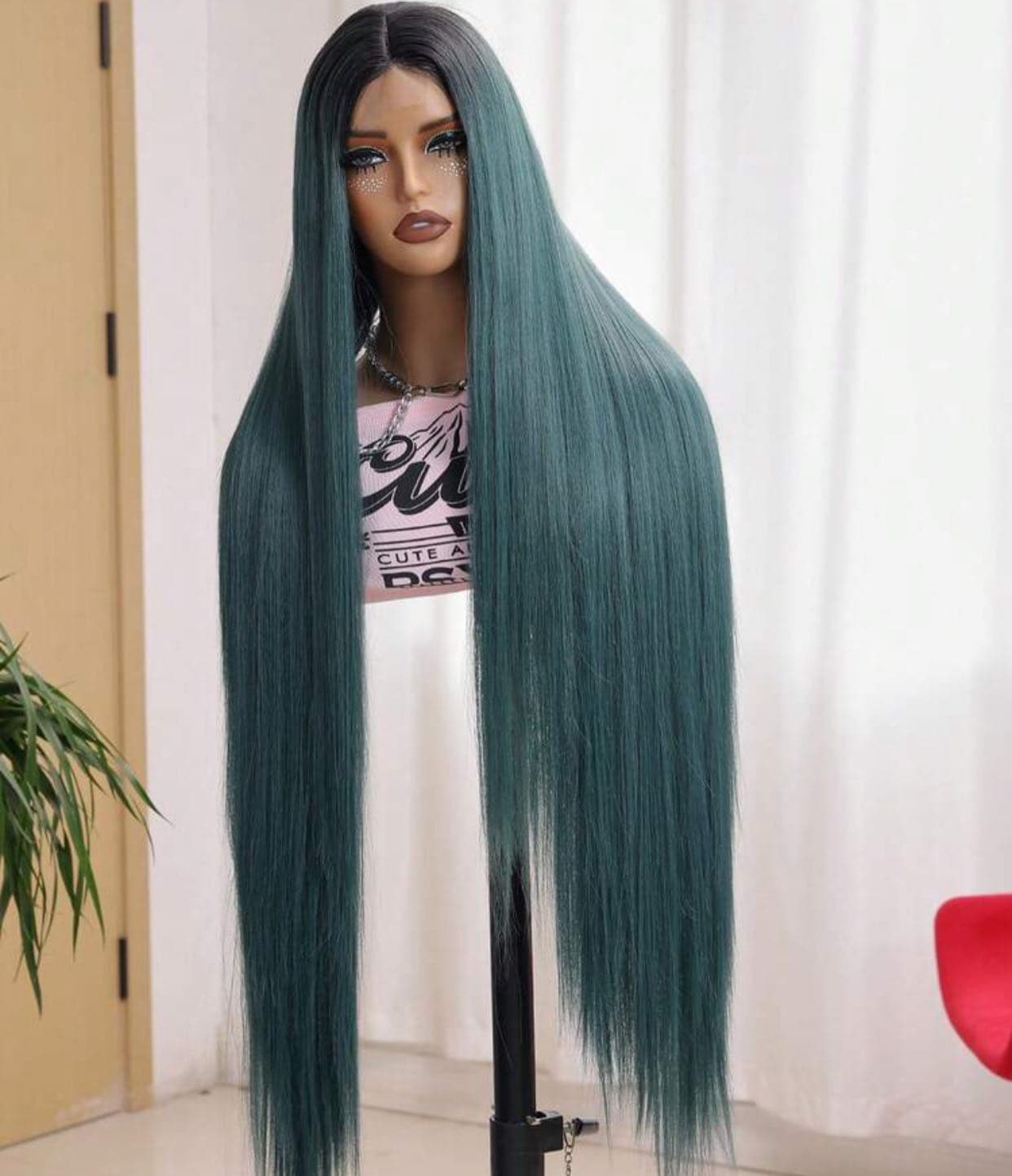 Перука Next Hair — дълга, права, многоцветна